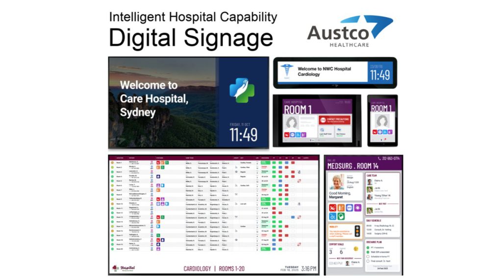 Intelligent Hospital Capabilities (IHCs) - Digital Signage